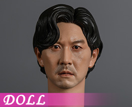 DL5244 1/6 Asian Male Head Sculpture (DOLL)