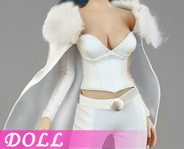 DL2018 1/6 Ice Queen White Costume Set (DOLL)
