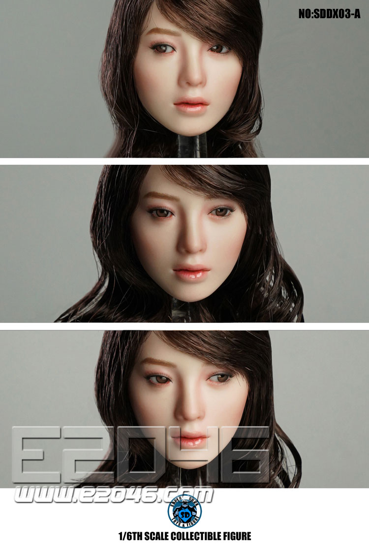 Movable Female Head A (DOLL)