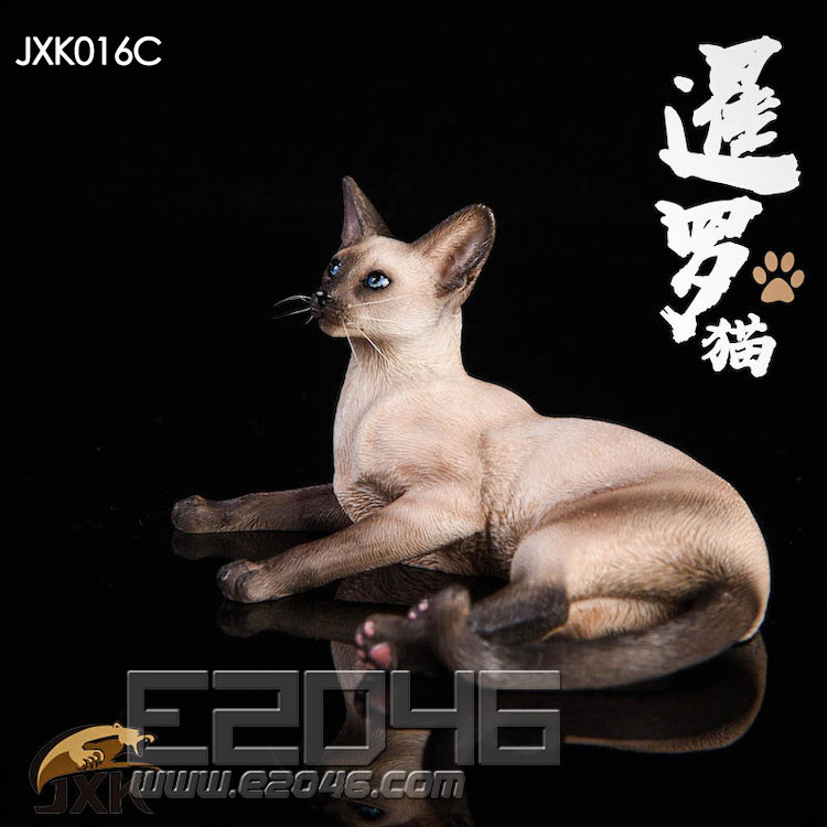 Siamese Cat Lying Posture C (DOLL)