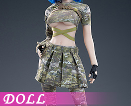DL6007 1/6 Armed Girl Costume Set C (DOLL)
