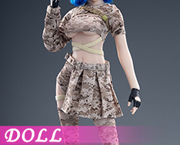 DL6006 1/6 Armed Girl Costume Set B (DOLL)