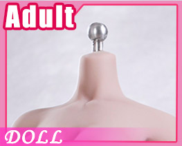 DL0525 1/6 White Large Breast Female Body B (Doll)