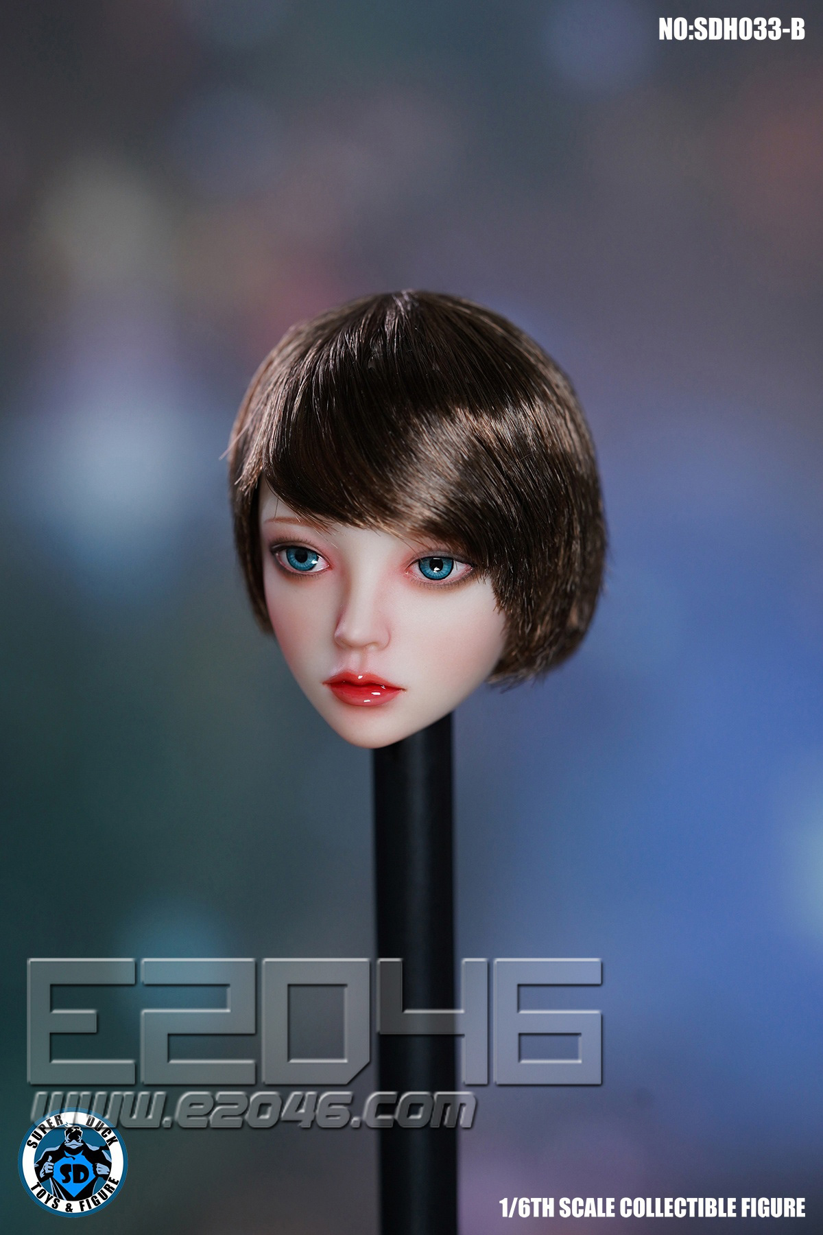 E2046.com - Female Head Sculpture B (DOLL) (Head Sculpture , DL5273)