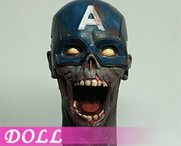 DL5332 1/6 Zombie Captain Head Sculpture (DOLL) 
