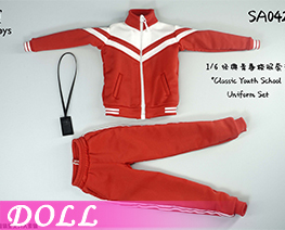 DL6670 1/6 Classic Youth School Uniform Set A (DOLL)