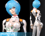 PF2755 1/4 Rei Ayanami Clear Plugsuit (Pre-painted)