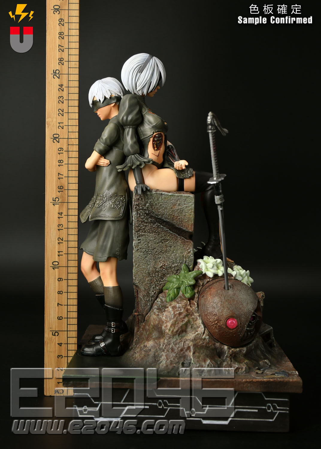 2B & 9S Damaged Version (Pre-painted)