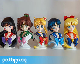 PF12689 1/4 Super Sailor Senshi Bust Set (Pre-painted)