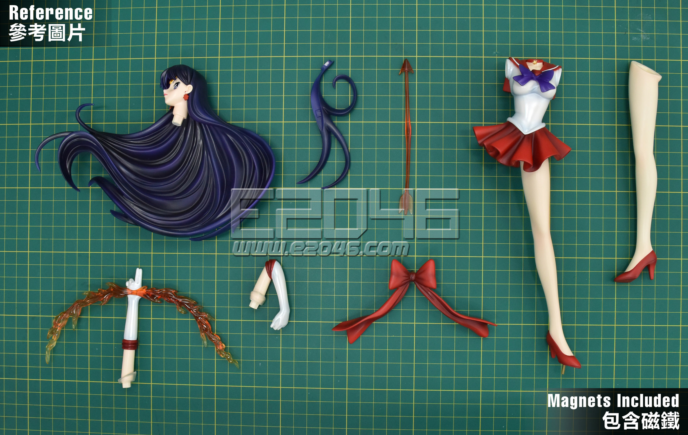 Super Sailor Mars (Pre-painted)